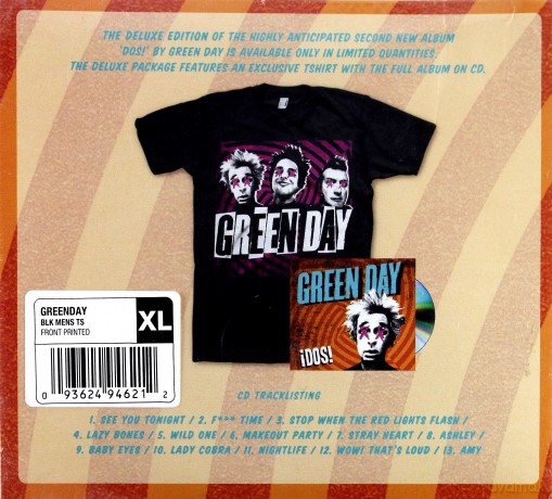 Green Day: Dos! + T-Shirt XL [2CD]