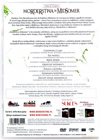 Morderstwa w Midsomer sezon 5 [BOX] [4DVD]