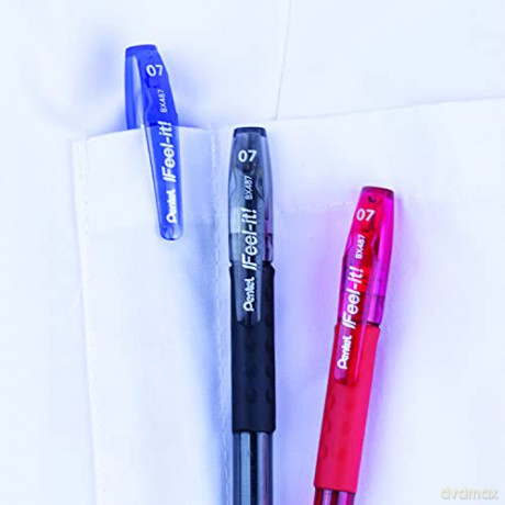 Długopis Pentel Feel-It Bx487 Czerwony