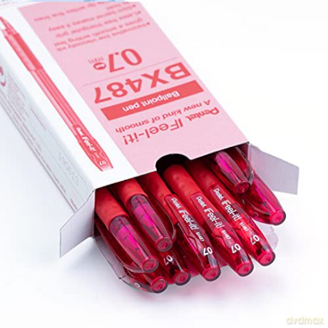 Długopis Pentel Feel-It Bx487 Czerwony