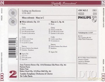 Davis/Lso: Beet: Missa Solemnis [2CD]