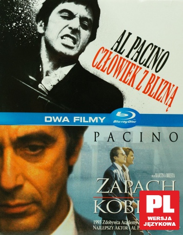 Al Pacino Kolekcja: Zapach kobiety + Człowiek z blizną [BOX] [2Blu-Ray]