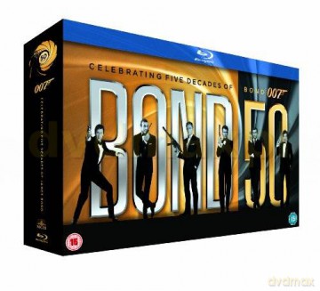 007 James Bond: Pełna Kolekcja 22 filmy [BOX] [23Blu-Ray]
