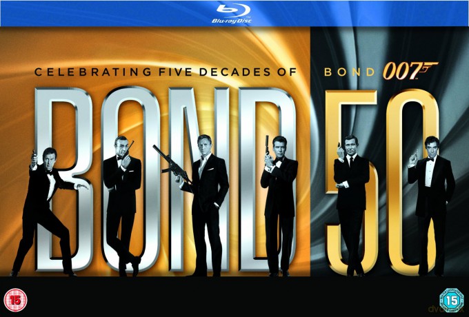 007 James Bond: Pełna Kolekcja 22 filmy [BOX] [23Blu-Ray]