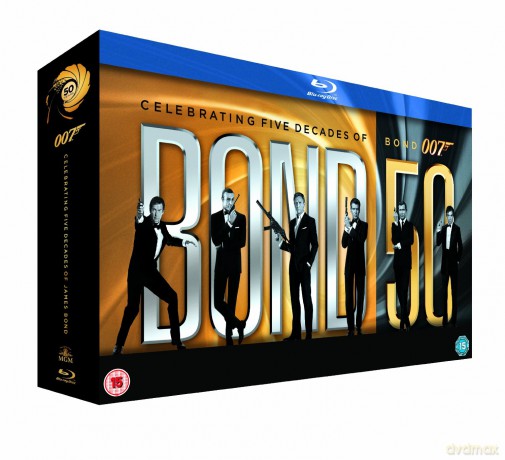 007 James Bond: Pełna Kolekcja 22 filmy [BOX] [23Blu-Ray]
