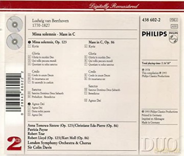 Davis/Lso: Beethoven: Missa Solemnis [2CD]