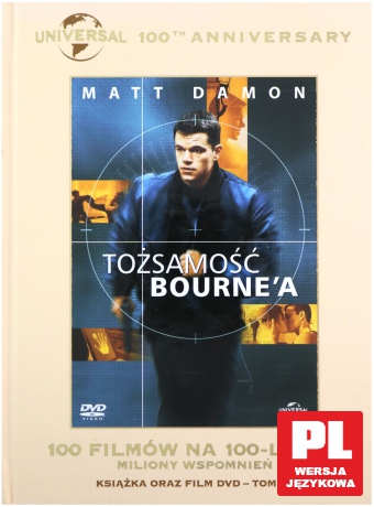 Tożsamość Bourne'a (booklet) [DVD]