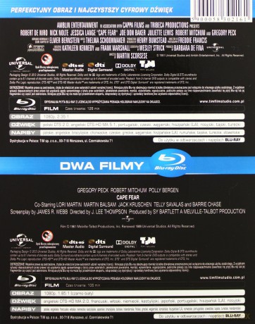 Przylądek strachu (1962)+Przylądek strachu (1991) [BOX] [2Blu-Ray]