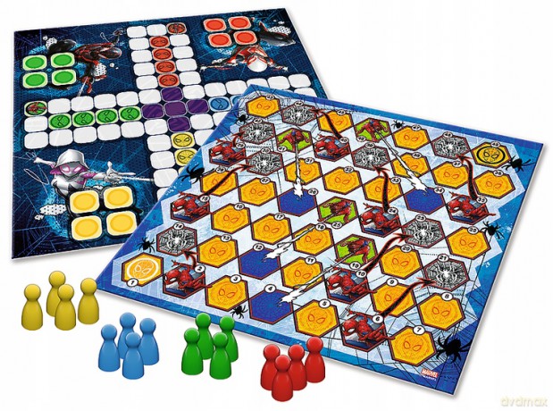 GRA 2w1 Chiczyk / We i drabinySpider-Man [GRA PLANSZOWA]