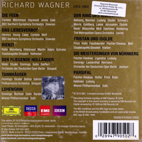Wagner Complete Operas [BOX] [43CD]