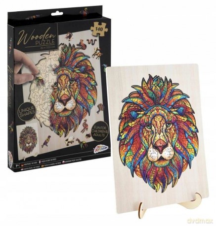 Im Grafix Puzzle Drewniane Lew 140El400044 /12/24