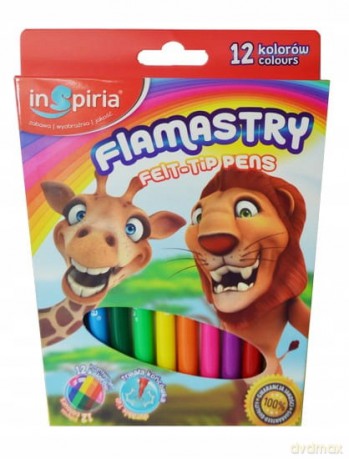 Inspiria - Flamastry 12 Kol. 3842