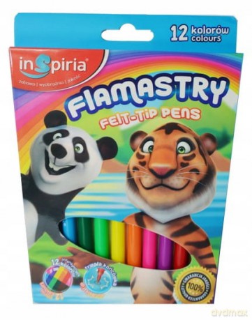 Inspiria - Flamastry 12 Kol. 3842