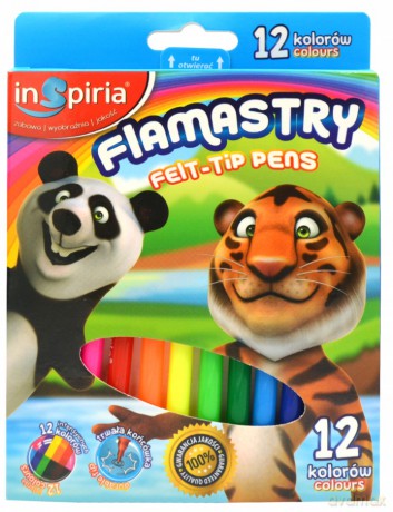 Inspiria - Flamastry 12 Kol. 3842