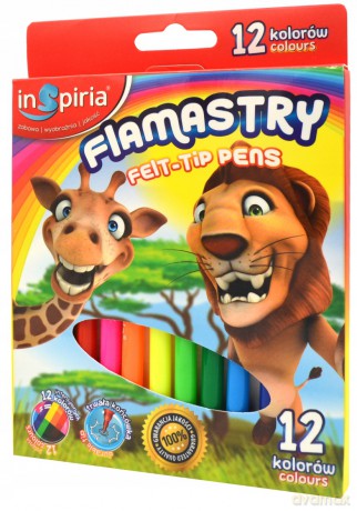 Inspiria - Flamastry 12 Kol. 3842
