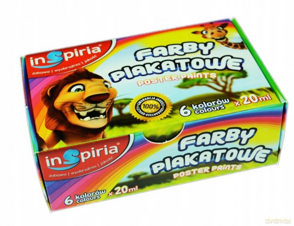 Inspiria Farby Plakatowe 20Ml - 6 Kolo