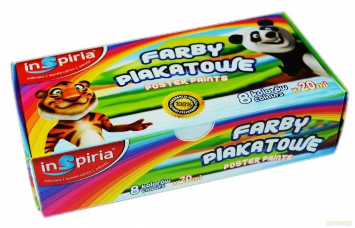 Inspiria Farby Plakatowe 20Ml - 8 Kolo