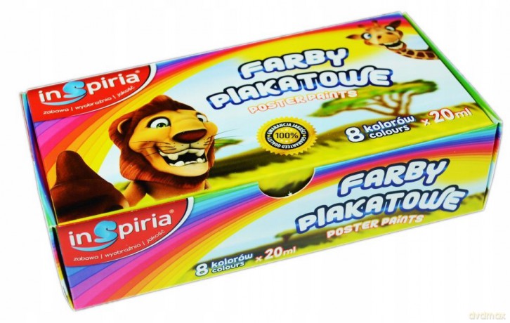 Inspiria Farby Plakatowe 20Ml - 8 Kolo