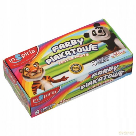 Inspiria Farby Plakatowe 20Ml - 8 Kolo
