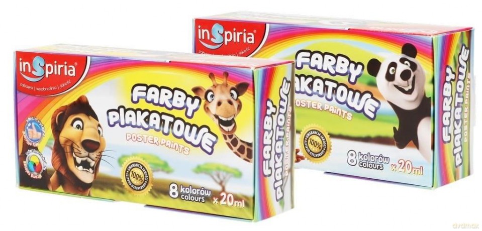 Inspiria Farby Plakatowe 20Ml - 8 Kolo