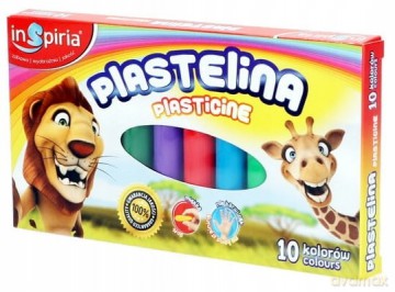 Inspiria Plastelina - 10 Kolorow 3811