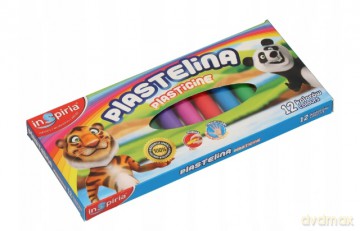 Inspiria Plastelina - 12 Kolorow 3828