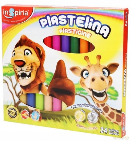 Inspiria Plastelina - 24 Kolory 4047