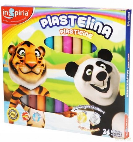 Inspiria Plastelina - 24 Kolory 4047