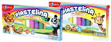 Inspiria Plastelina - 8 Kolorow 3804