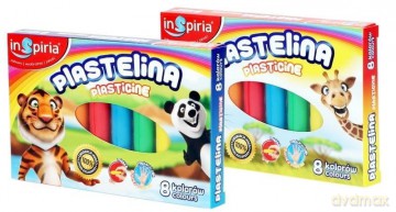 Inspiria Plastelina - 8 Kolorow 3804