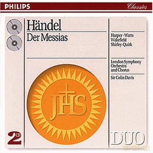 Davis/Lso: Hand: Der Messias [2CD]