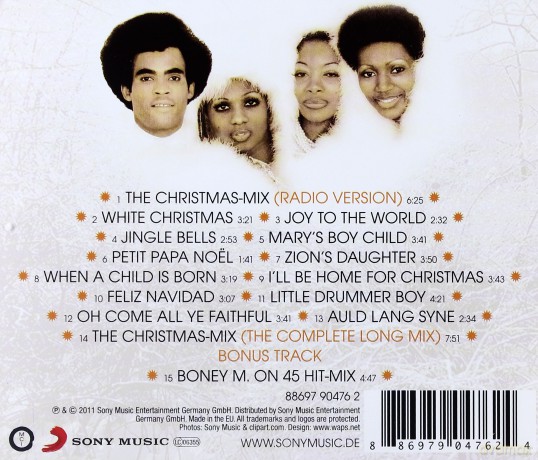 Boney M.: The Christmas Mix [CD]