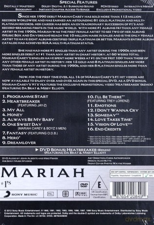 Mariah  Carey: #1's [DVD]