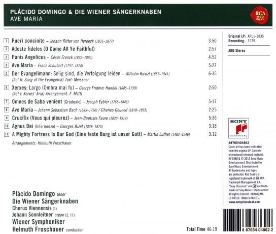 Placido Domingo: Ave Maria [CD]