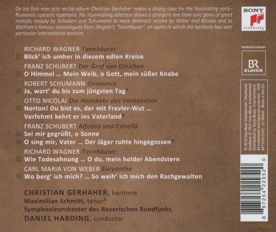 Christian Gerhaher: Romantische Arien [CD]