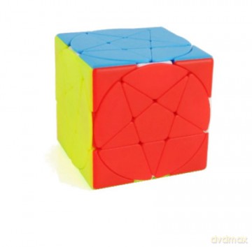 KOSTKA logiczna gwiazdy pentagram kolorowa szybka