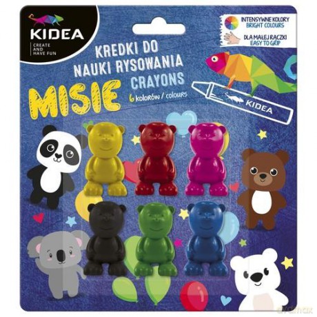 Kredki Misie Do Nauki Rysowania 6