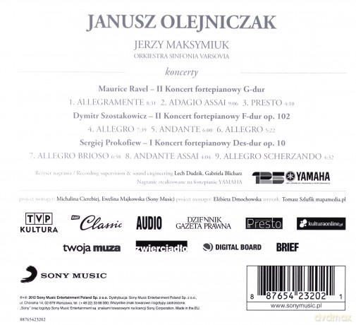 Janusz Olejniczak: Koncerty [CD]