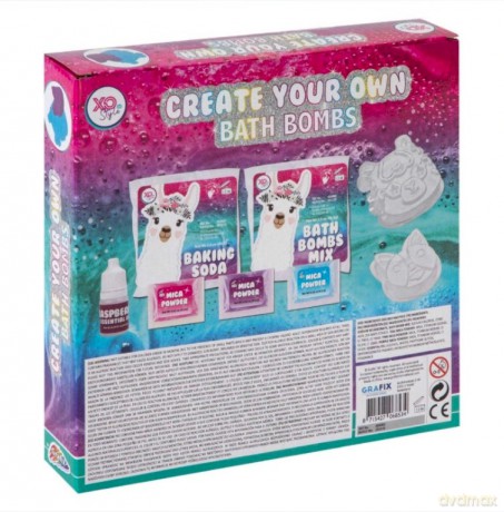 Kule do kąpieli Ananas / Alpaka zestaw Grafix