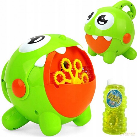 Maszyna do baniek mydlanych Smok bo 16x13x12 cm ładowarka usb 004629