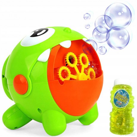 Maszyna do baniek mydlanych Smok bo 16x13x12 cm ładowarka usb 004629