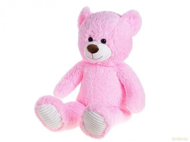 Miś pluszowy różowy 83 cm w torbie 93888 HER