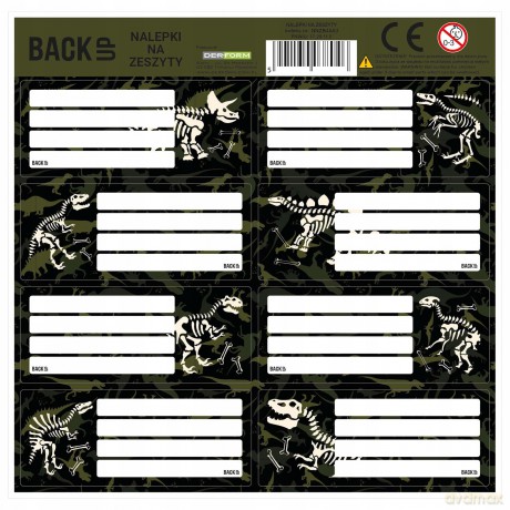 Nalepki Na Zeszyty Backup 4 A 113 A