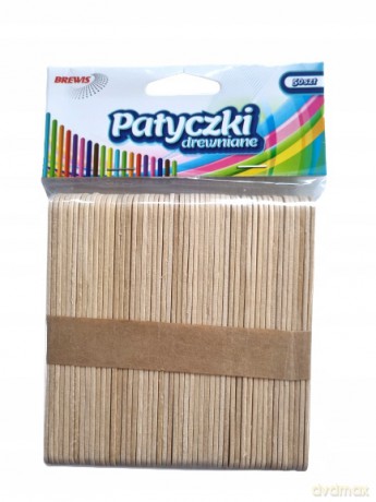 Patyczki Drewno Naturalne