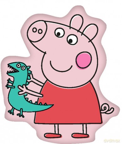 PEPPA PIG Poduszka kształtka PP221071-POD