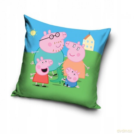 PEPPA PIG Poduszka licencyjna 40x40 cm