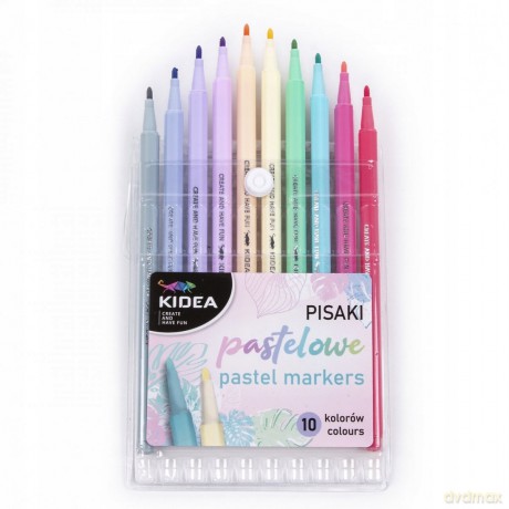 Pisaki 10 Pastelowe Kidea
