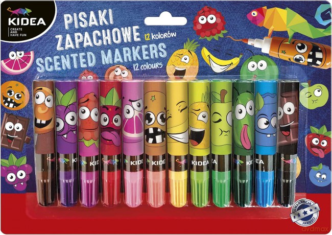 Pisaki Zapachowe B 12 Kolorów Kid