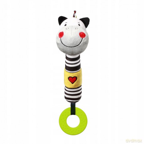 Piszczek z gryzakiem ZEBRA ZACK C-MORE COLLECTION