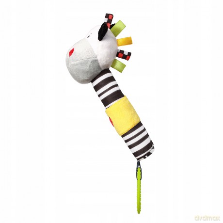 Piszczek z gryzakiem ZEBRA ZACK C-MORE COLLECTION